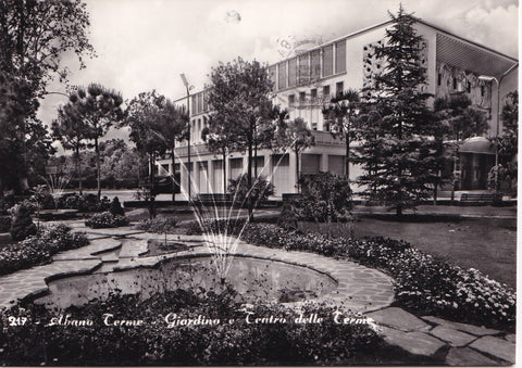 AK Abano Terme Giardino e Teatro delle Terme.