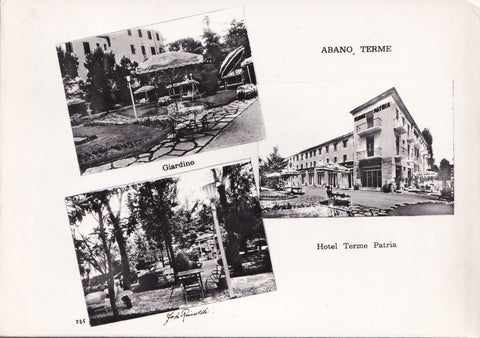 AK Abano Terme. Hotel Terme Patria.