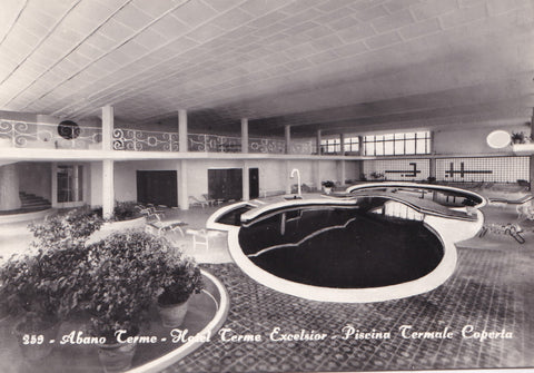 AK Abano Terme. Hotel Terme Excelsior. Piscina Termale Coperta.