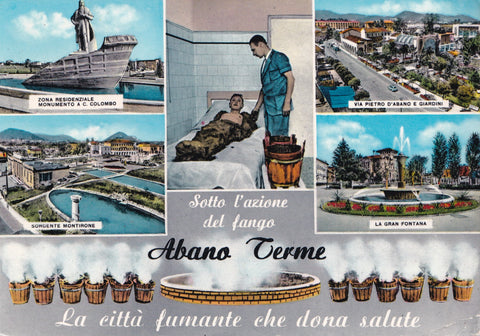 AK Abano Terme. Sotto l'azione del fango.