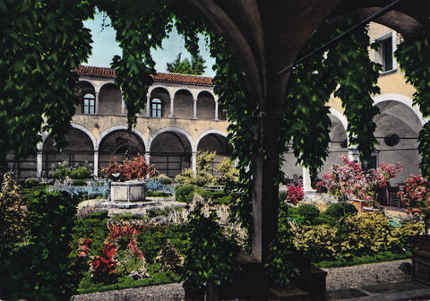 AK Abano Terme. Villa Conte Bonomi Todeschini Il Chiostro.