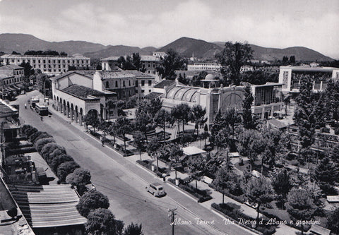 AK Abano Terme. Via Pietro d'Abano e Giardini.