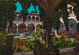 AK Abano Terme. Monastero Madri Benedettine di S. Daniele Il Chiostro.