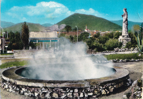 AK Abano Terme. Particolare Sorgente Montirone.