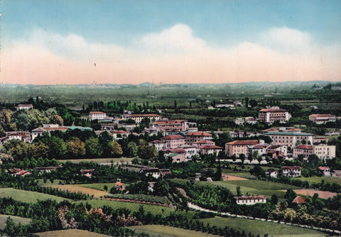 AK Abano Terme. Panorama verso Padova.