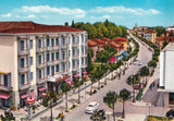 AK Abano Terme. Viale Terme e Stabilimento Termale Patria.