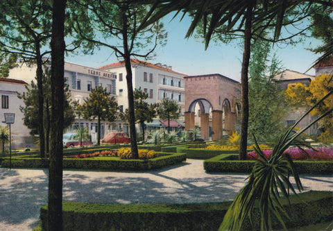 AK Abano Terme. Giardini Pubblici.