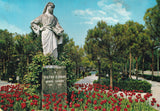 AK Abano Terme. Pubblico Giardino - Monumento a Pietro d'Abano.
