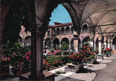 AK Abano Terme. Villa Conte Bonomi Todeschini Il Chiostro.