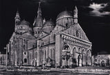 AK Padova. Basilica del Santo. Notturno.