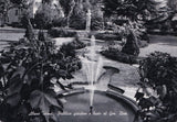 AK Abano Terme. Pubblico giardino e busto al Gen. Diaz.