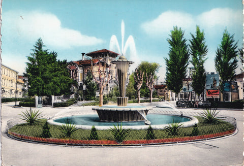 AK Abano Terme. La grande fontana.