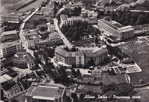 AK Abano Terme. Panorama aereo.