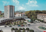 AK Abano Terme. Piazza della Repubblica e panorama.
