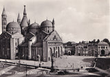 AK Padova. Piazza del Santo con la Basilica.