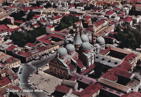 AK Padova. Veduta aerea.