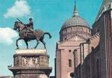 AK Padova Basilica del Santo Monumento al Gattamelata.