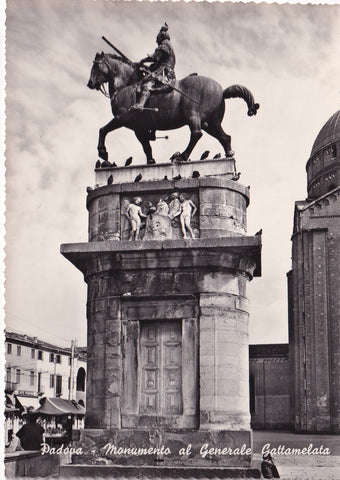 AK Padova. Monumento al Gernale Gattamelata.