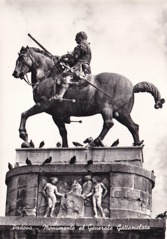 AK Padova. Monumento al Generale Gattamelata.