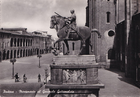 AK Padova. Monumento al Generale Gattamelata.
