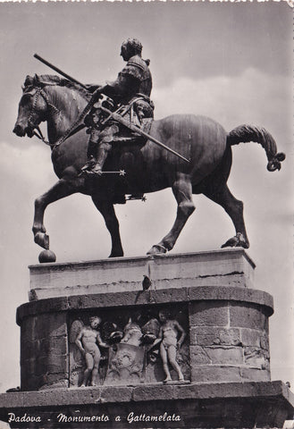 AK Padova. Monumento a Gattamelata.