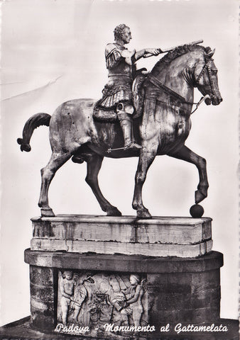 AK Padova. Monumento al Gattamelata.