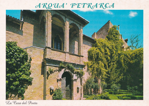 AK Arquà Petrarca. La casa del Poeta.