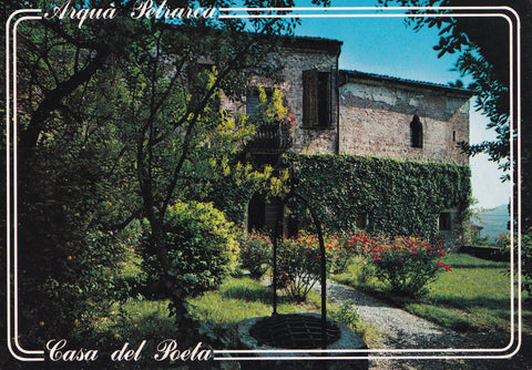 AK Arquà Petrarca. Casa del Poeta.