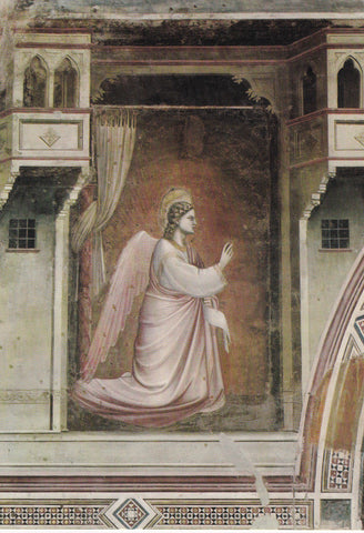 AK Padova. Cappella degli Scrovegni. Giotto. L'Annunciazione.