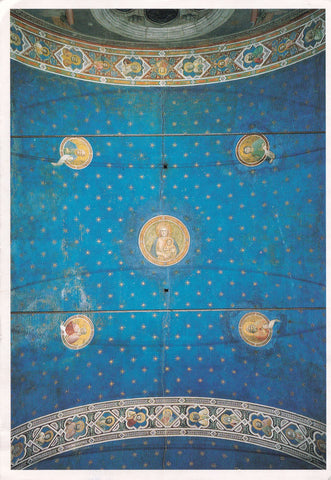 AK Padova. Cappella degli Scrovegni. Giotto. primo settore della volta.