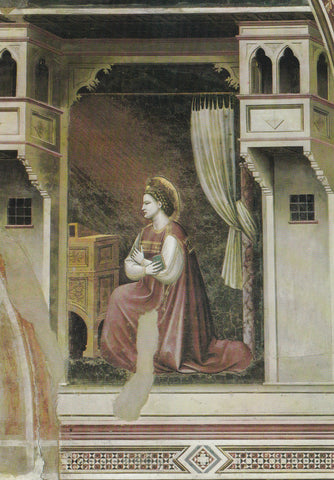 AK Padova. Cappella degli Scrovegni. Giotto. L'Annunciazione.