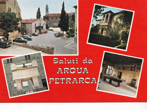 AK Saluti da Arquà Petrarca.