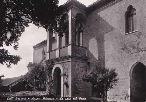AK Arquà Petrarca La casa del Poeta.