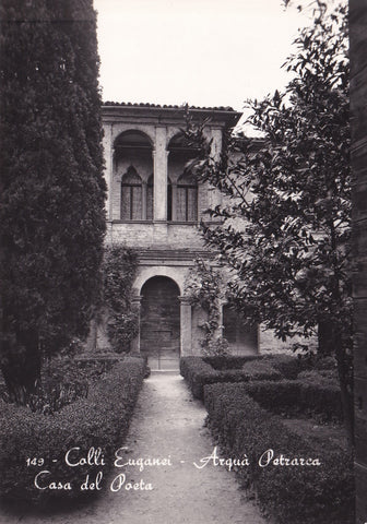 AK Arquà Petrarca La casa del Poeta.