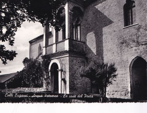 AK Arquà Petrarca La casa del Poeta.