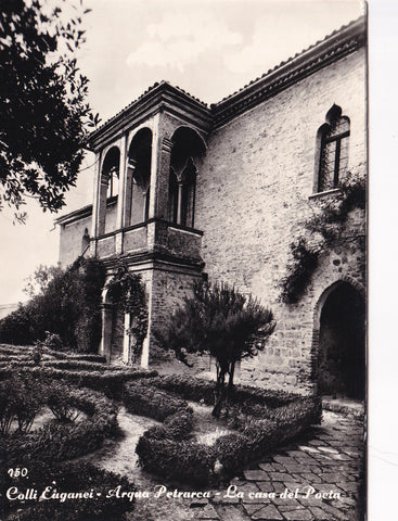 AK Arquà Petrarca La casa del Poeta.