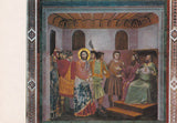 AK Padova. Cappella degli Scrovegni. Giotto. Gesu davanti a Caifa.