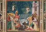 AK Padova. Cappella degli Scrovegni. Giotto. L'ingresso trionfale in Gerusalemme.