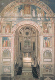 AK Padova. Cappella degli Scrovegni. Giotto. Veduta verso l'Altare.