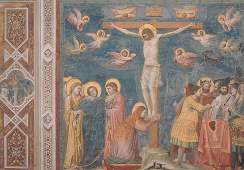 AK Padova. Cappella degli Scrovegni. Giotto. Crocifissione.