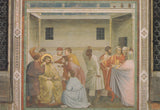 AK Padova. Cappella degli Scrovegni. Giotto. Cristo deriso.