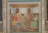 AK Padova. Cappella degli Scrovegni. Giotto. Cristo avanti ad Anna e Caifa.