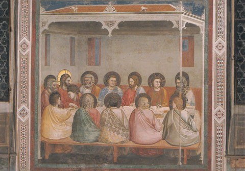 AK Padova. Cappella degli Scrovegni. Giotto. Ultima Cena.