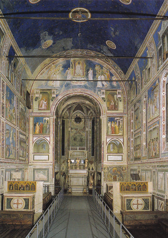 AK Padova. Cappella degli Scrovegni. Interno.