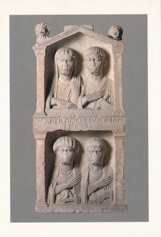 AK Este - Museo Nazionale Atestino Cippo funerario a 2 nicchie.