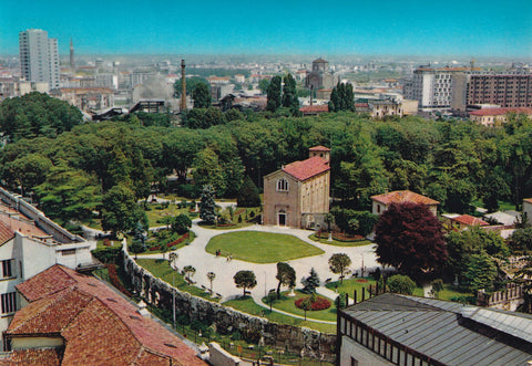 AK Padova. Giardini pubblici Cappella di Giotto.