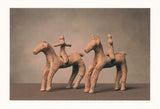 AK Este - Museo nazionale Atestino Statuine equestri in argilla.