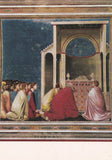AK Padova. Cappella degli Scrovegni. Giotto. Il popolo prega che fiorisca la verga del prede stinato sposo di Maria.