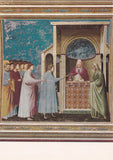 AK Padova. Cappella degli Scrovegni. Giotto. Il sommo Sacerdote riceve le verghe del Tempio.