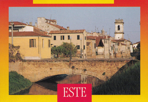 AK Este. Lungobisatto e Torre della Porta Vecchia.